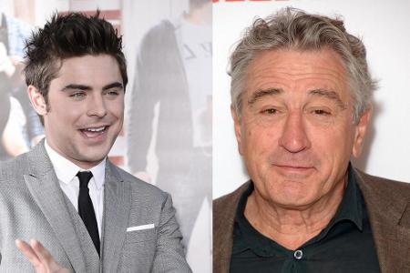 Ungleiches Paar: Efron (l) und De Niro (r) spielen gemeinsam in Ungleiches Paar: Efron (l) und De Niro (r) spielen gemeinsam in