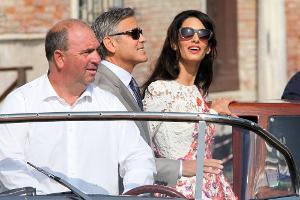 Chauffeur ist Trauzeuge von George Clooney
