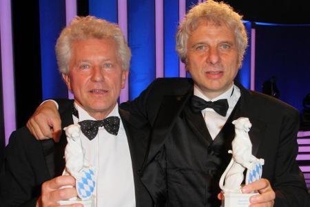 Beliebt und ausgezeichnet: Miro Nemec (li.) und Udo Wachtveitl nach der Verleihung des Bayerischen Fernsehpreises 2012 Beliebt und ausgezeichnet: Miro Nemec (li.) und Udo Wachtveitl nach der Verleihung des Bayerischen Fernsehpreises 2012