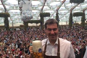O'zapft is! Münchner Oktoberfest feierlich eröffnet