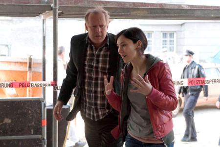Klaus Borowski (Axel Milberg) und Sarah Brandt (Sibel Kekilli) jagen einen Serienmörder Klaus Borowski (Axel Milberg) und Sarah Brandt (Sibel Kekilli) jagen einen Serienmörder