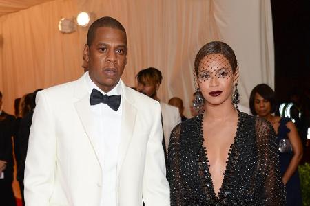 Jay Z und Beyoncé bei der Jay Z und Beyoncé bei der