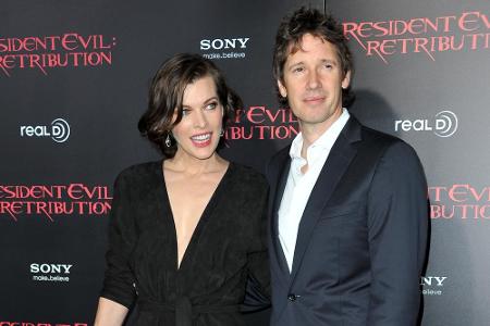 Milla Jovovich und Paul W. Anderson bei der Premiere von Milla Jovovich und Paul W. Anderson bei der Premiere von