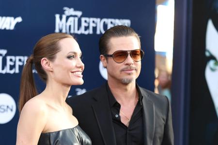 Angelina Jolie und Brad Pitt bei der Premiere von Angelina Jolie und Brad Pitt bei der Premiere von