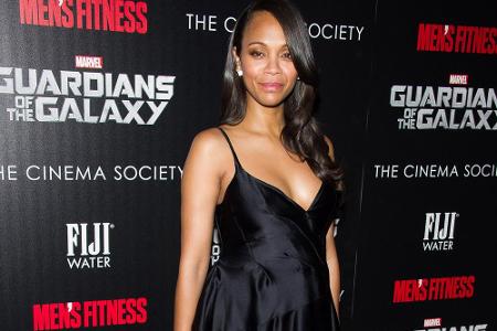 Zoe Saldana auf der Premiere des Filmes 