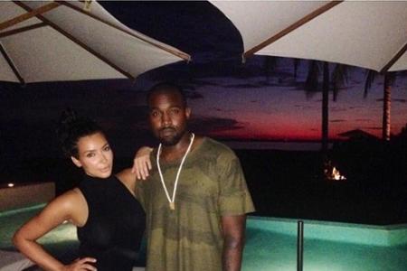 Kim Kardashian und Kanye West in Mexiko Kim Kardashian und Kanye West in Mexiko