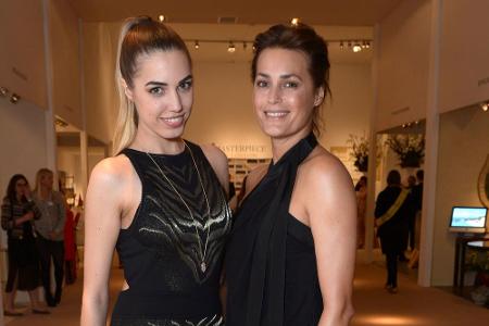 Yasmin Le Bon (r.) mit Model-Tochter Amber Yasmin Le Bon (r.) mit Model-Tochter Amber