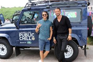 Land Rover Public Chill 2014: Stars entspannen in Sankt Peter Ording
