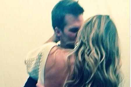 Gisele Bündchen eng umschlungen mit Ehemann Tom Brady Gisele Bündchen eng umschlungen mit Ehemann Tom Brady