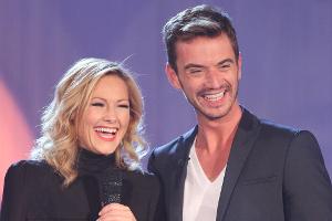 Helene Fischer verpasst ihrem Florian die eiskalte Dusche