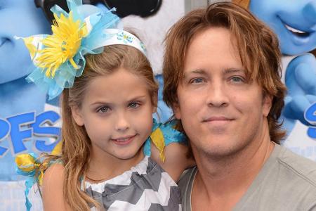 Vater und Tochter: Dannielynn und Larry Birkhead Vater und Tochter: Dannielynn und Larry Birkhead