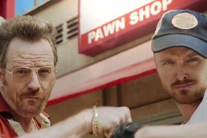 Als Rednecks wieder vereint: Bryan Cranston und Aaron Paul