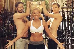Sex-Fee Helene Fischer - sogar im Sport-BH verzaubert sie alle