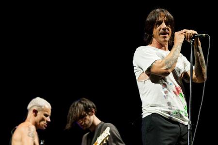 Die Red Hot Chili Peppers bei dem Isle of Wright Festival 2014 Die Red Hot Chili Peppers bei dem Isle of Wright Festival 2014