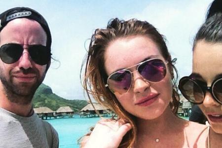 Lindsay Lohan will sich trotz Krankheit nicht den Urlaub verderben lassen Lindsay Lohan will sich trotz Krankheit nicht den Urlaub verderben lassen