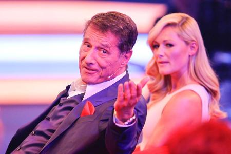 Udo Jürgens und Helene Fischer bei der ZDF-Gala zu seinem 80. Geburtstag