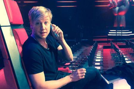 Samu Haber hat vor dem Finale noch dringende Telefonate zu führen Samu Haber hat vor dem Finale noch dringende Telefonate zu führen