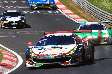 Ferrari 488 GT3 - Startnummer #22 - 24h-Rennen Nürburgring 2017 - Nordschleife - Samstag - 27.5.2017