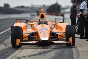 IndyCar-Test von Alonso