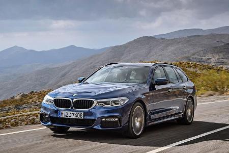 BMW 5er Touring 2017.