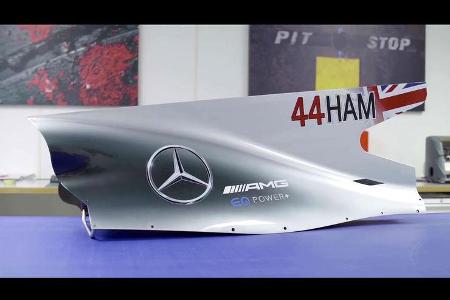 Mercedes-Grafik - Startnummern - Lewis Hamilton - 2017