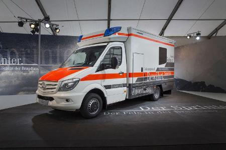 Mercedes Sonderfahrzeuge RETTmobil 2017