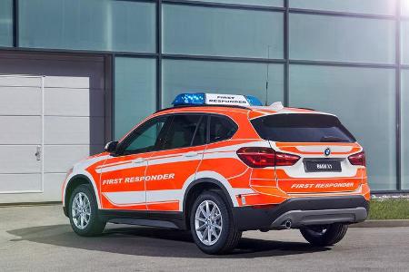 BMW Einsatzfahrzeuge Messe RETTmobil 2017