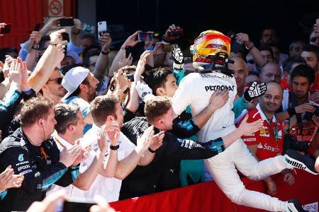 Lewis Hamilton - Mercedes - GP Spanien - Formel 1 - 14. Mai 2017