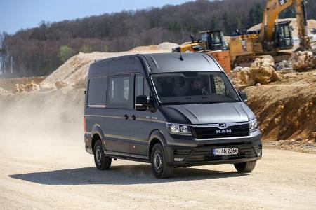 MAN TGE 4x4 130 kW Kastenwagen im Fahrbericht MAN TGE 4x4 130 kW Kastenwagen im Fahrbericht