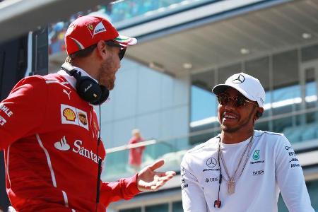 Hamilton & Vettel - GP Russland 2017