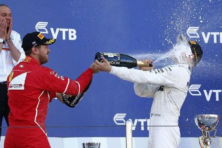 Vettel & Bottas - GP Russland 2017