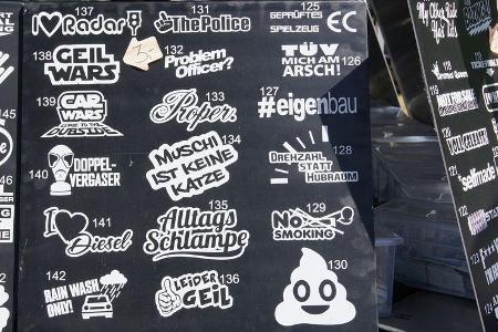 VW GTI Treffen Wörthersee 2017 Aufkleber und Shirts
