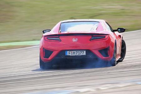 Honda NSX, Heckansicht