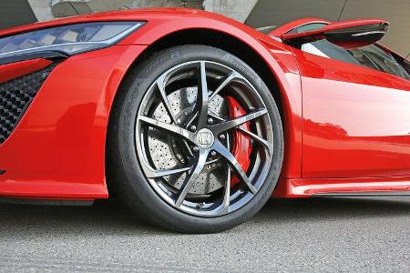 Honda NSX, Rad, Felge