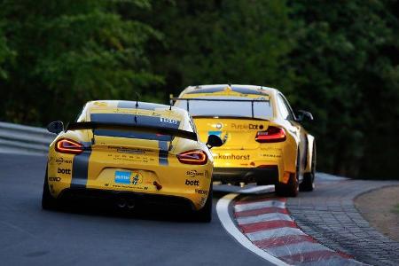 Porsche Cayman GT4 - Startnummer #150 - 24h-Rennen Nürburgring 2017 - Nordschleife