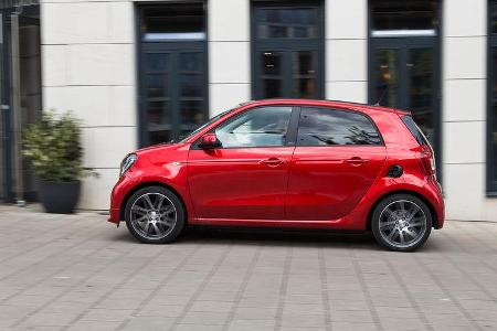 Smart Forfour Brabus, Seitenansicht