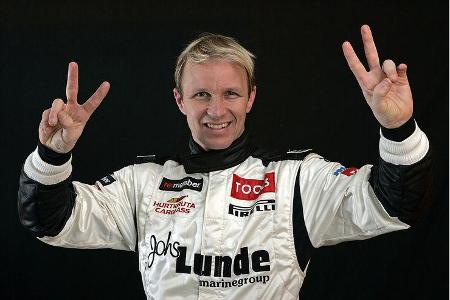 Auch Ex-Subaru-Mann Petter Solberg stellte sich gewohnt siegessicher der Konkurrenz.