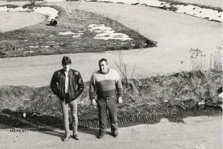 Hier entstand das Talent: Der Vater, von Beruf Betonunternehmer, baute dem Sohn eine Kart-Bahn quasi in den Vorgarten.