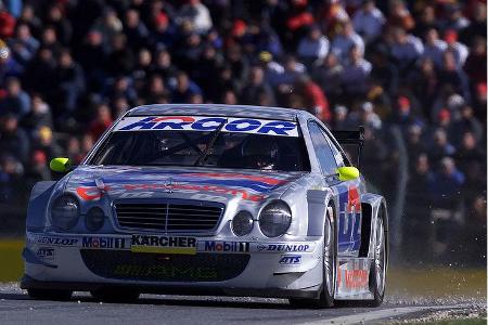 2001 stand der CLK-Pilot erneut drei Mal ganz oben auf dem Treppchen.