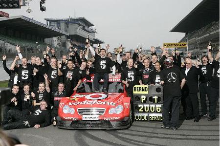 ... feierte das Team die vorerst letzte Meisterschaft.