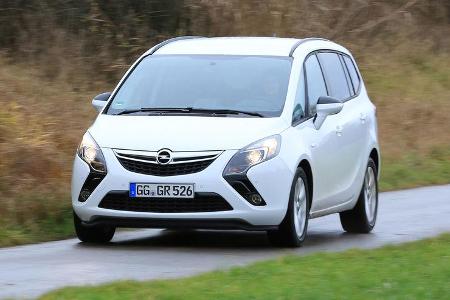 Opel Zafira Tourer 1.6 CDTI, Frontansicht Opel Zafira Tourer 1.6 CDTI, Frontansicht