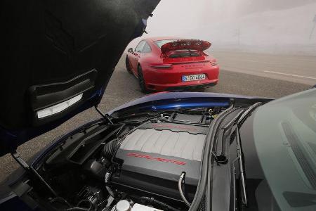 Chevrolet Corvette Grand Sport, Porsche 911 Carrera GTS, Impression