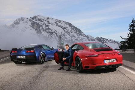 Chevrolet Corvette Grand Sport, Porsche 911 Carrera GTS, Christian Gebhardt