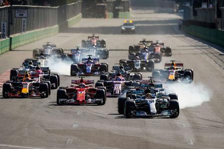 Start - GP Aserbaidschan 2017 - Baku Start - GP Aserbaidschan 2017 - Baku