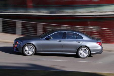 Mercedes E 220 d, Seitenansicht Mercedes E 220 d, Seitenansicht