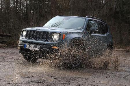 Jeep Renegade Trailhawk, Frontansicht