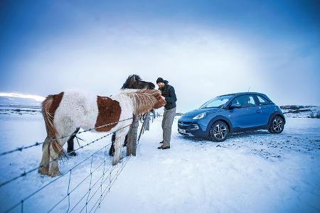 Opel Adam Rocks, Impression, Reise, Island