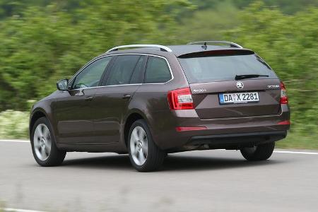 Skoda Octavia Combi, Heckansicht