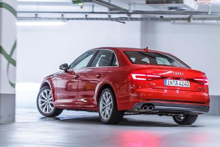 Audi A4 3.0 TDI Quattro, Heckansicht