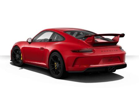 Porsche 911 GT3 991.2 Facelift, Konfigurator